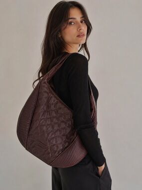 Christopher Kon Quilted Hobo Bag
